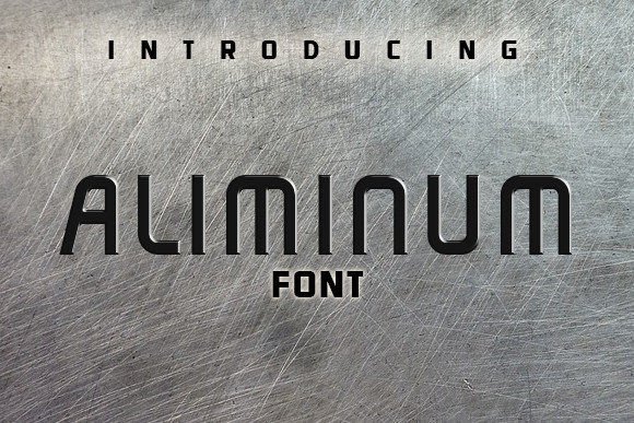 Aluminum: A Stylish Techno Typeface for Modern Brand Identity