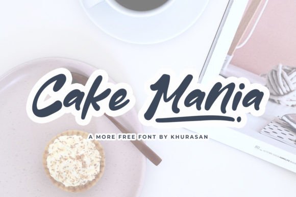 Cake Mania Typeface: A Modern Display Font for Digital Branding