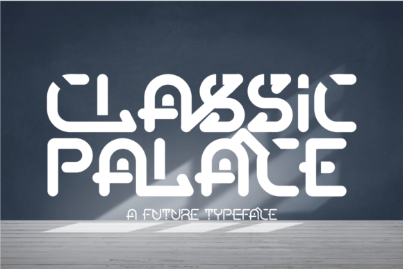 Classic Palace: A Futuristic Typeface for Hi-Tech Branding Projects
