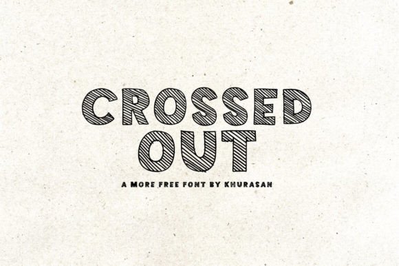 Crossed Out: The Modern Handwritten Display Font for Scroll-Stopping Campaigns