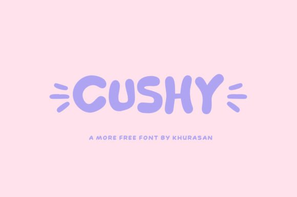 Cushy: A Modern Display Typeface for Editorial Design