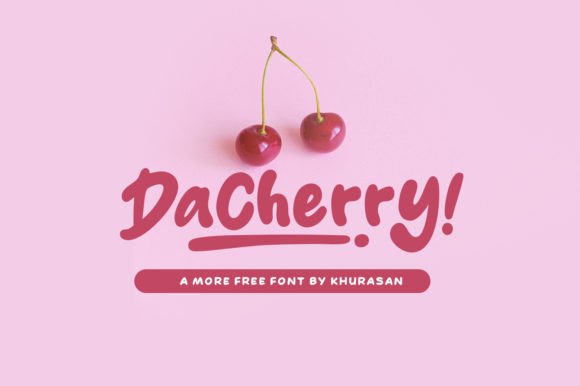 Dacherry: A Modern Display Typeface for Editorial Design