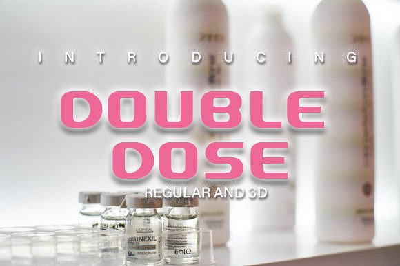 Double Dose: The Professional Display Typeface for Modern Web Design