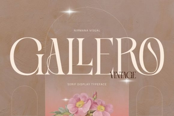 Gallero Vintage: A Timeless Display Typeface for Editorial Design