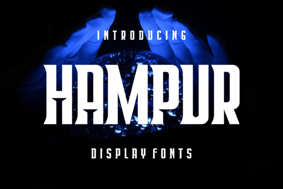 Hampur: A Playful Display Typeface for High-Impact Campaign Visuals