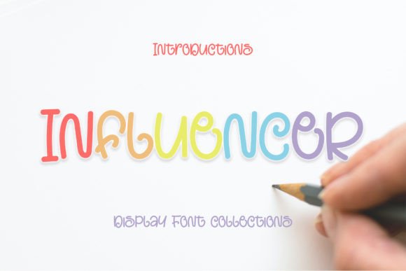 Influencer: The Display Typeface for Scroll-Stopping Visuals