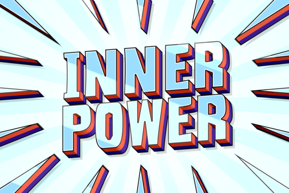 Inner Power: A Bold Display Font for Memorable Branding