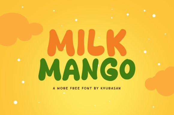 Milk Mango: A Modern Display Typeface for Editorial Design