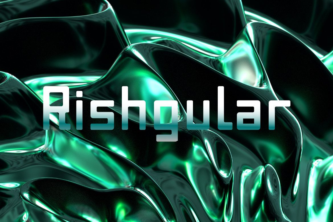 Rishgular: A Modern Display Font for Polished Digital Branding