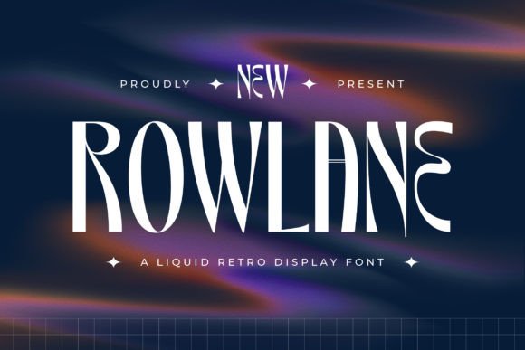 Rowlane: The Retro Display Font That Makes Campaigns Pop