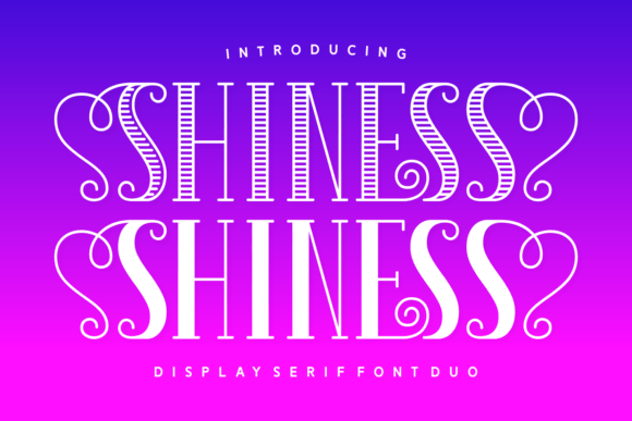 Shiness Typeface: Elevating Handmade Brand Identity