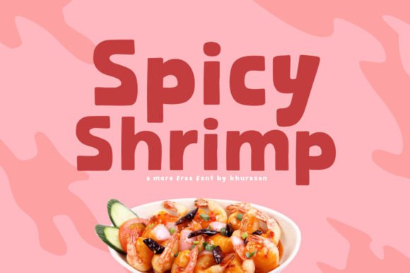 Spicy Shrimp: A Playful Handwritten Typeface for Handmade Brands