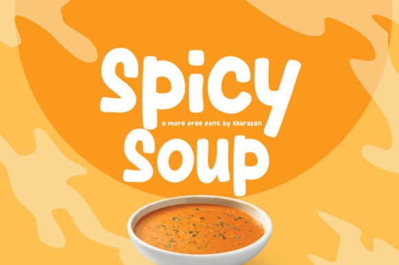 Spicy Soup: A Playful Handwritten Typeface for Bold Brand Identity