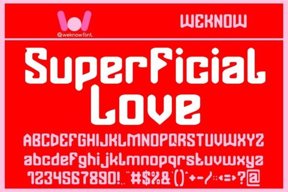 Superficial Love: A Creative Font Review for Brand Identity